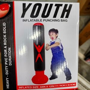 Youth inflatable punching bag
